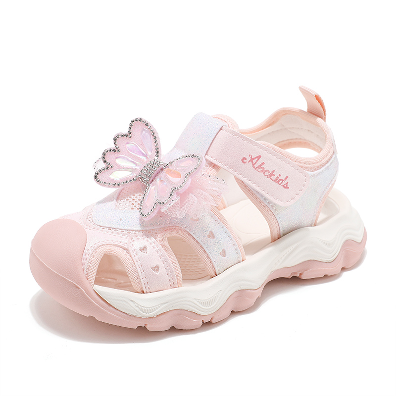 Детские сандалии, легкие, амортизирующие, нескользящие и дышащие ABC KIDS, розовый 
Детские сандалии, легкие, амортизирующие, нескользящие и дышащие ABC KIDS, розовый