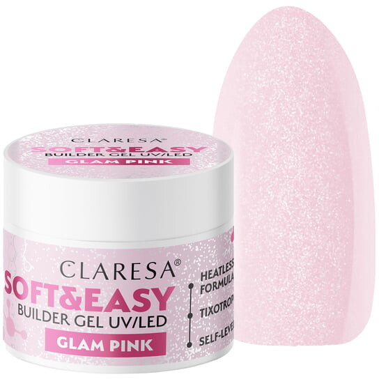 Строительный Гель Glam Pink 12G Claresa Soft&Easy
Строительный Гель Glam Pink 12G Claresa Soft&Easy