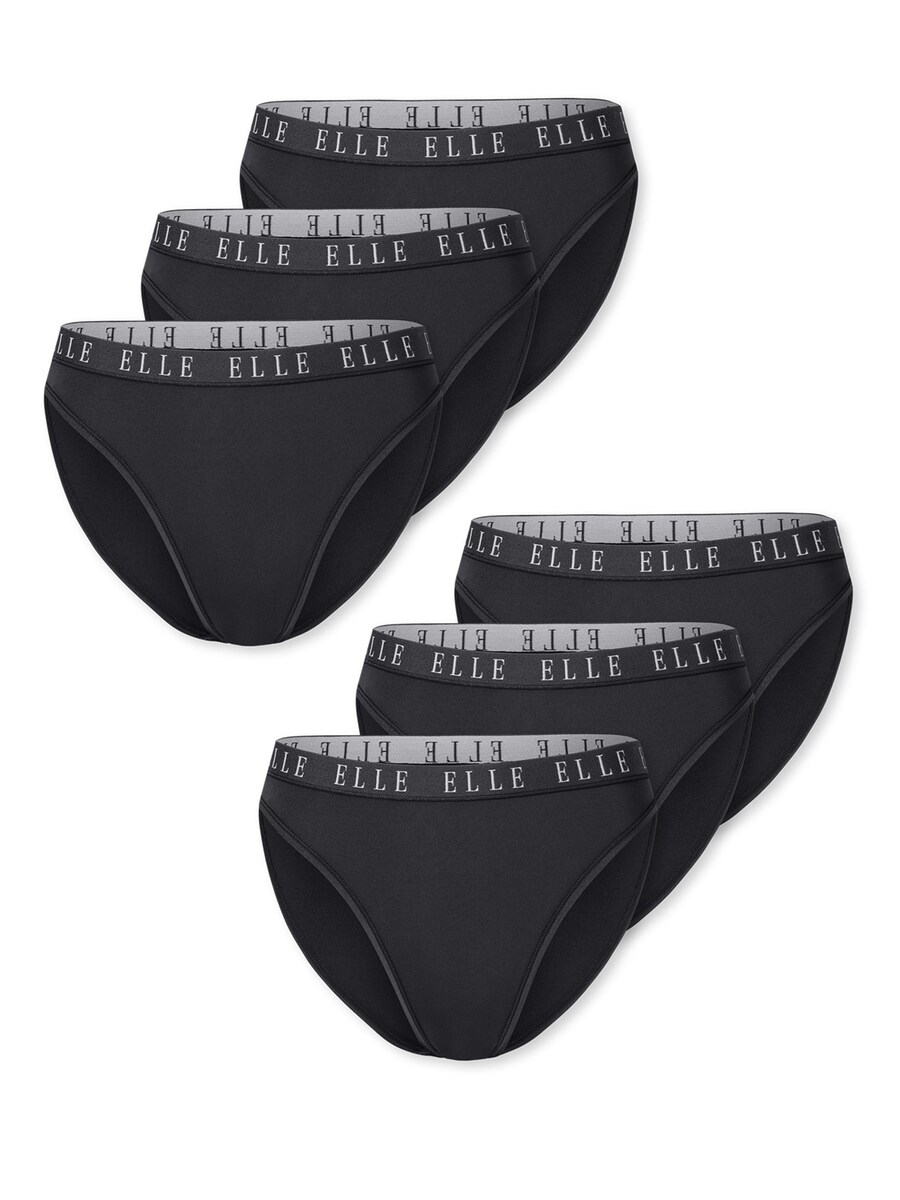 Трусики ELLE High Leg - LOGO, черный
Трусики ELLE High Leg - LOGO, черный