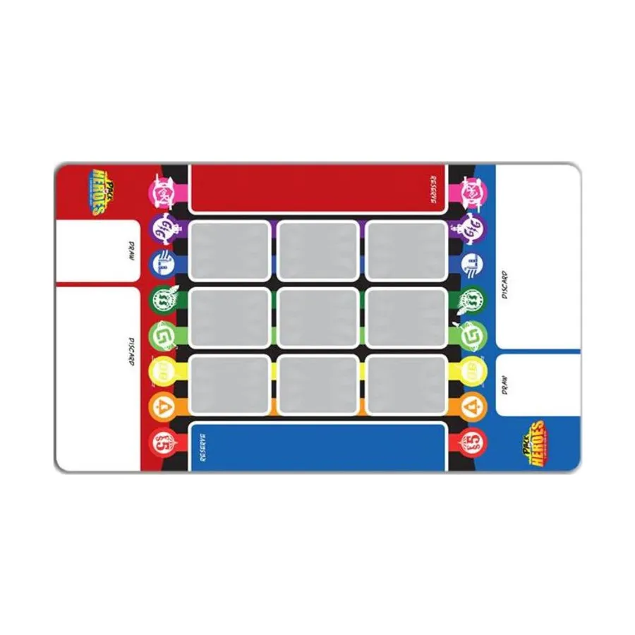 Игровой коврик — логотипы команд Pack of Heroes, Playmats (Inked Gaming)
Игровой коврик — логотипы команд Pack of Heroes, Playmats (Inked Gaming)