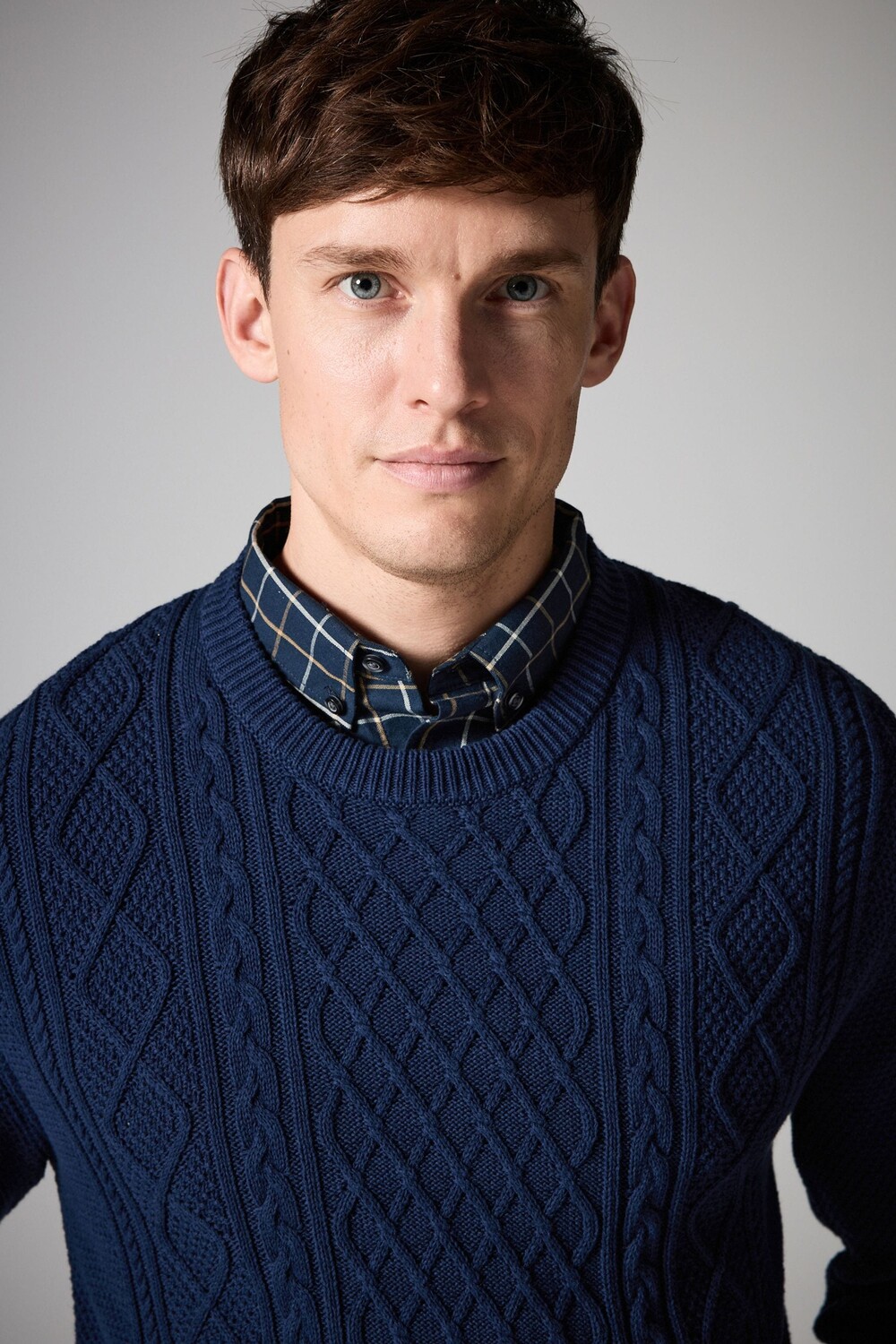 Обычная имитация джемпера рубашки Next, синий
Обычная имитация джемпера рубашки Next, синий