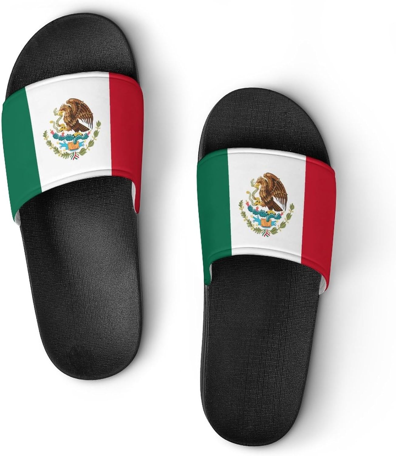 Домашние тапочки LYAHVGU с рисунком флага Мексики, ПВХ, нескользящие для душа, летние, для дома, улицы и пляжа, для мужчин и женщин, черный
Домашние тапочки LYAHVGU с рисунком флага Мексики, ПВХ, нескользящие для душа, летние, для дома, улицы и пляжа, для мужчин и женщин, черный