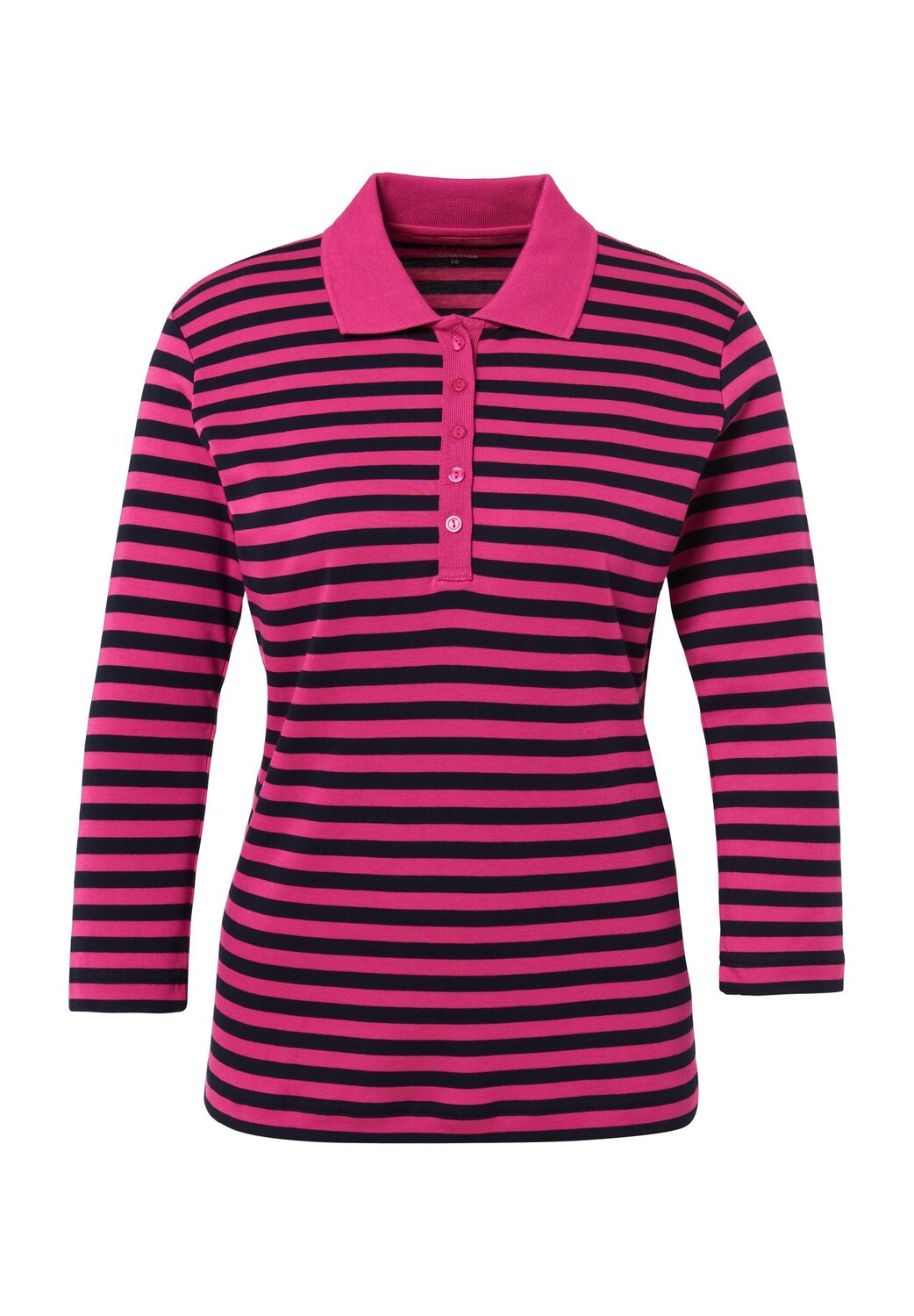 Женская хлопковая рубашка-поло Pima с рукавом 3/4 Tilda Adagio, цвет Dark Pink Navy
Женская хлопковая рубашка-поло Pima с рукавом 3/4 Tilda Adagio, цвет Dark Pink Navy