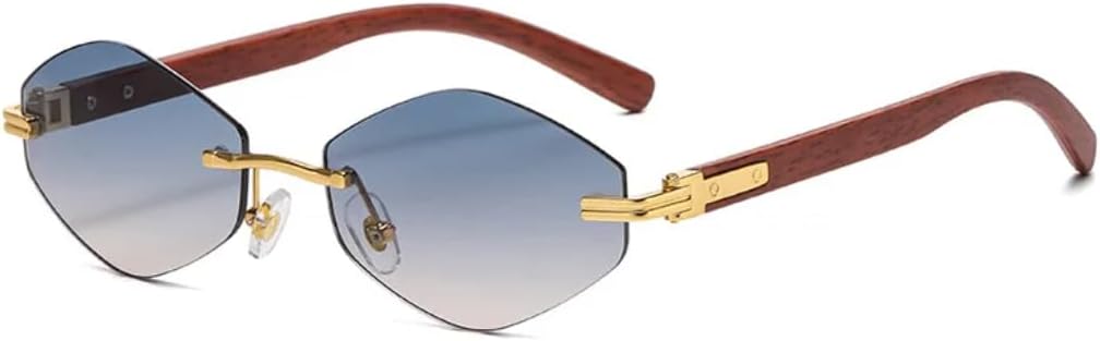 Солнцезащитные очки с защитой UV400 | Металлическая безободковая оправа | Градиентные линзы в стиле панк | Для женщин и мужчин | Для занятий спортом на открытом воздухе и вождения DSVIGF, Gold-blueyellow
Солнцезащитные очки с защитой UV400 | Металлическая безободковая оправа | Градиентные линзы в стиле панк | Для женщин и мужчин | Для занятий спортом на открытом воздухе и вождения DSVIGF, Gold-blueyellow