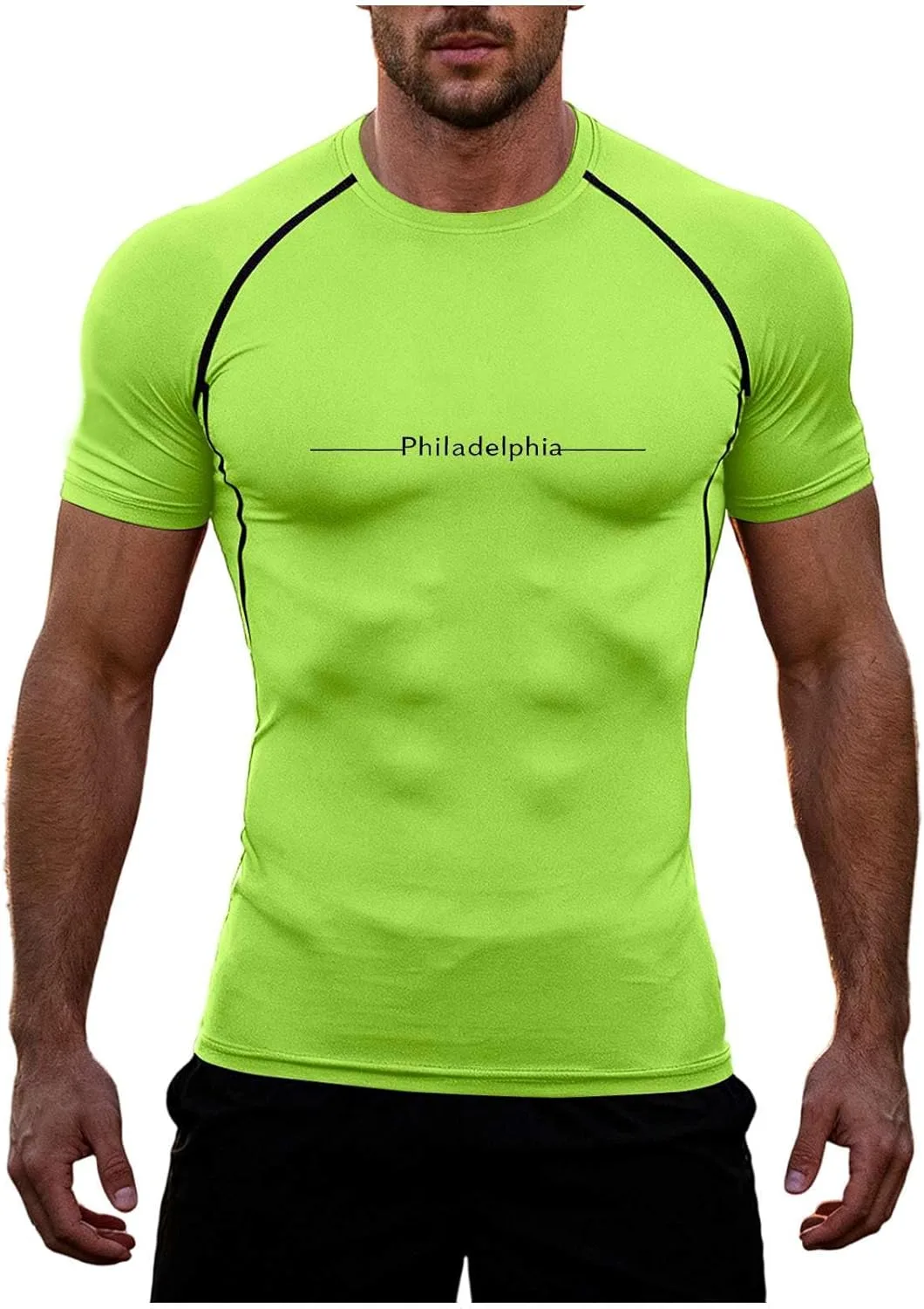 Мужская компрессионная футболка с коротким рукавом для бега и тренировок ayattecy
Мужская компрессионная футболка с коротким рукавом для бега и тренировок ayattecy