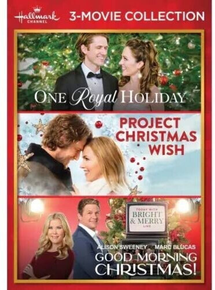 Диск DVD Hallmark: One Royal Holiday / Project Christmas Wish / Good Morning Christmas
Диск DVD Hallmark: One Royal Holiday / Project Christmas Wish / Good Morning Christmas