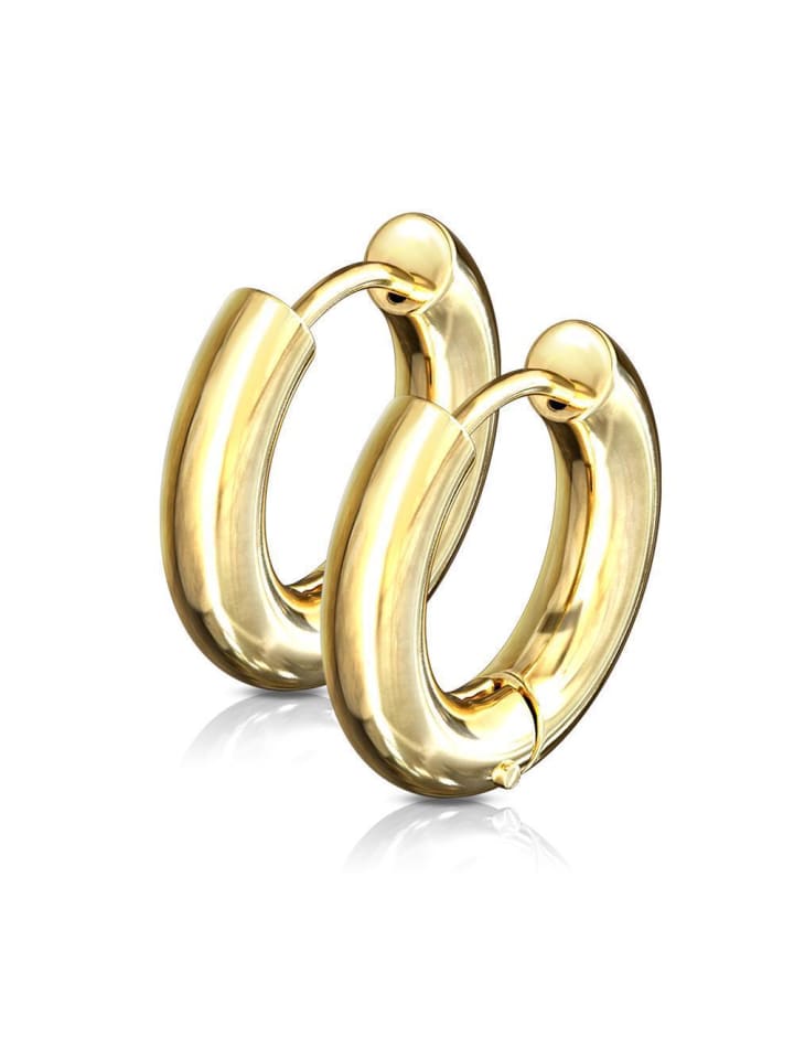 Bungsa Золотые серьги-кольца
Bungsa Золотые серьги-кольца