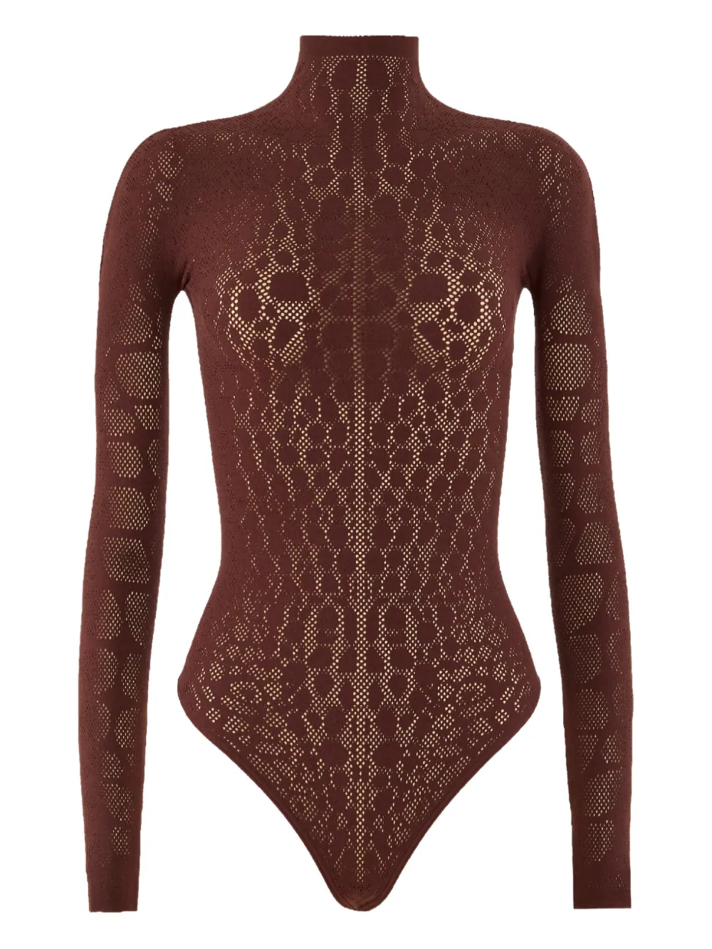 Боди с высоким воротником и змеиным принтом Wolford, красный
Боди с высоким воротником и змеиным принтом Wolford, красный