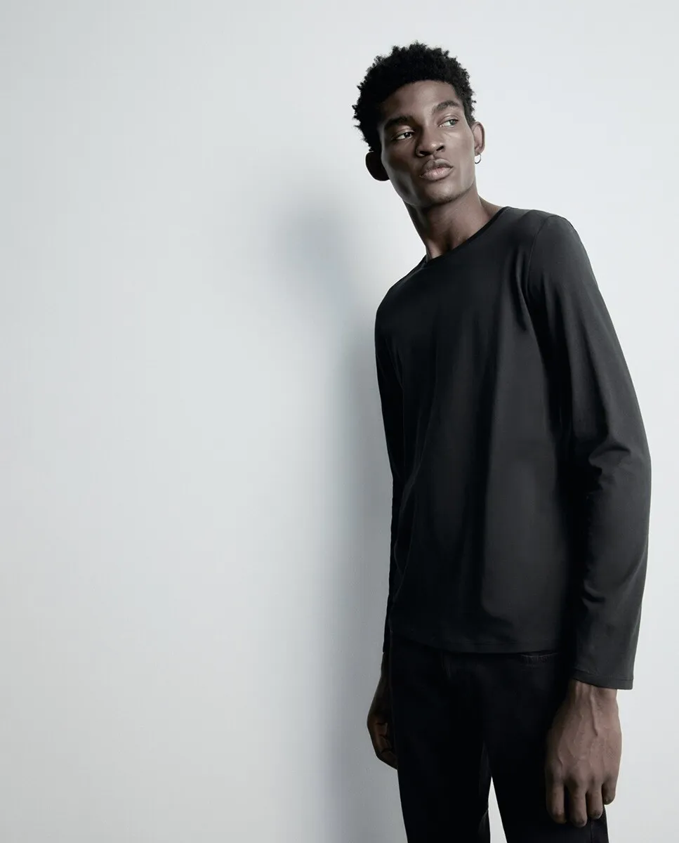 Sfera мужская черная футболка с длинными рукавами, черный
Sfera мужская черная футболка с длинными рукавами, черный