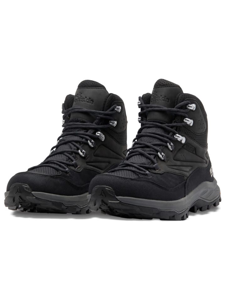 Треккинговые ботинки Cyrox Texapore MID черного цвета Jack Wolfskin
Треккинговые ботинки Cyrox Texapore MID черного цвета Jack Wolfskin