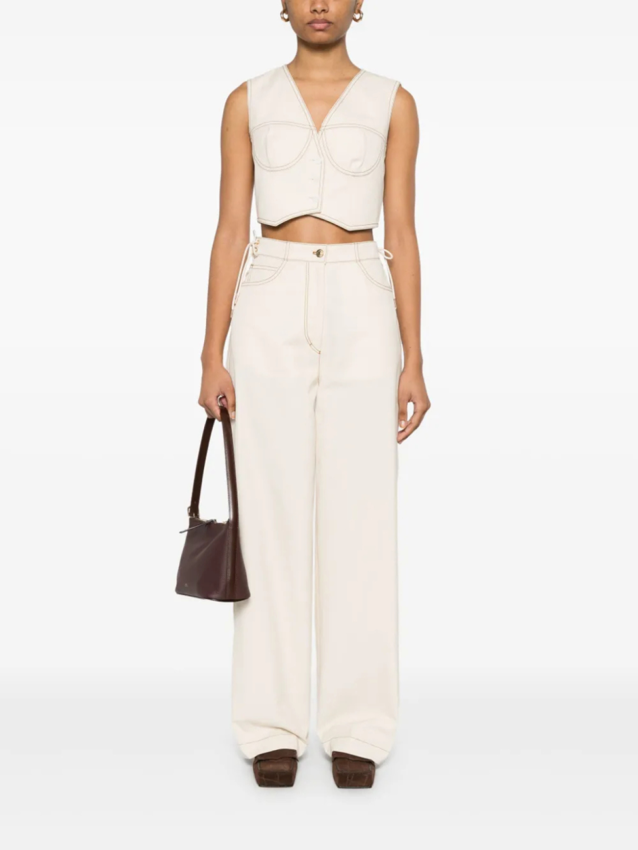 SANDRO брюки с карманами, нейтральный
SANDRO брюки с карманами, нейтральный