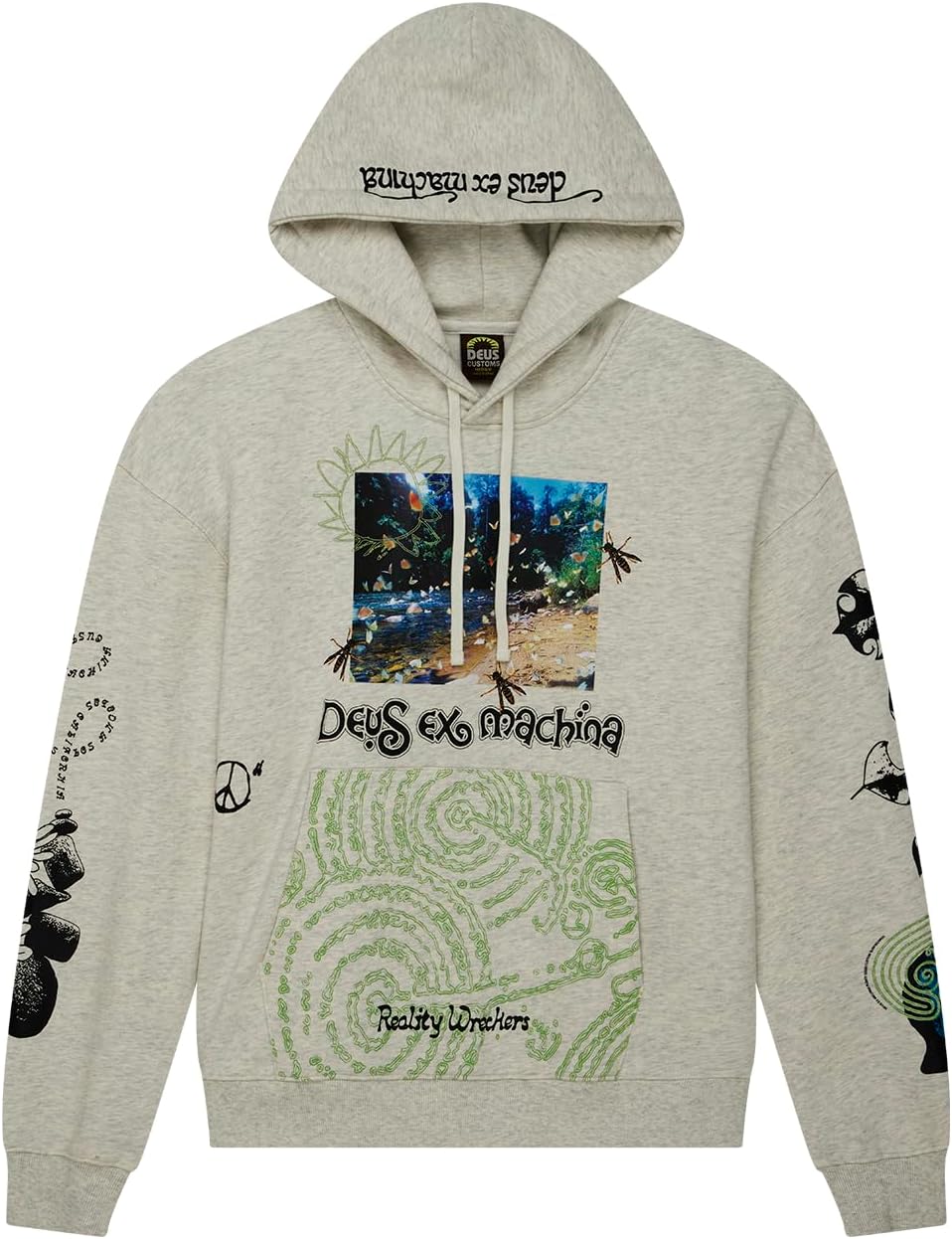 Мужская толстовка Deus X Makina с миграцией Deus Ex Machina, серый
Мужская толстовка Deus X Makina с миграцией Deus Ex Machina, серый