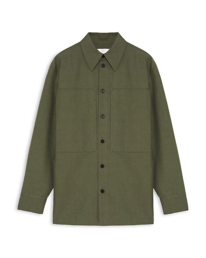 Рубашка с длинным рукавом и пуговицами спереди Jil Sander, зеленый
Рубашка с длинным рукавом и пуговицами спереди Jil Sander, зеленый