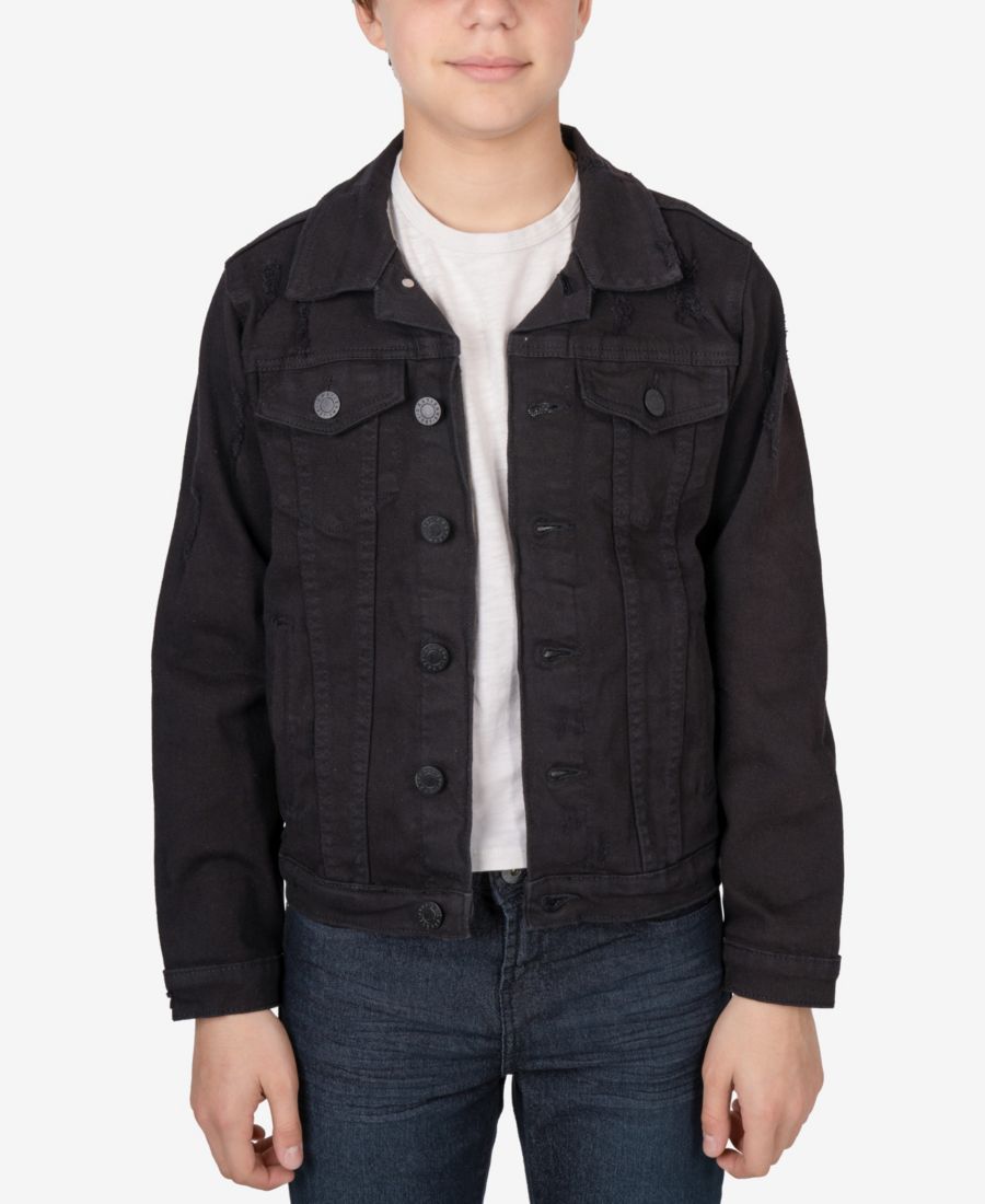 Джинсовая куртка-тракер для мальчиков 8-20 лет XRAY, Jet black
Джинсовая куртка-тракер для мальчиков 8-20 лет XRAY, Jet black