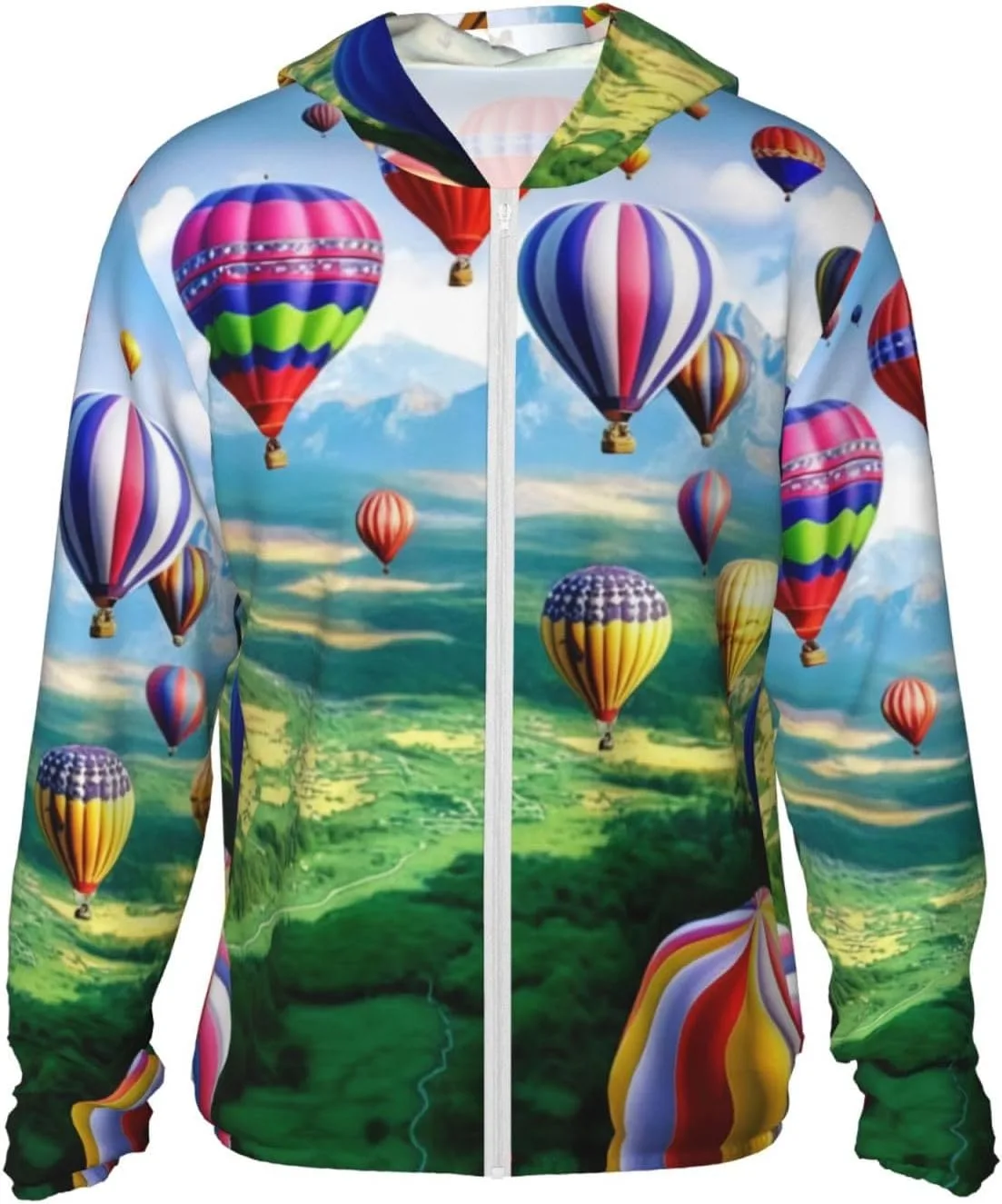 Толстовка с принтом Hot Air Balloons для защиты от солнца TONAUA
Толстовка с принтом Hot Air Balloons для защиты от солнца TONAUA