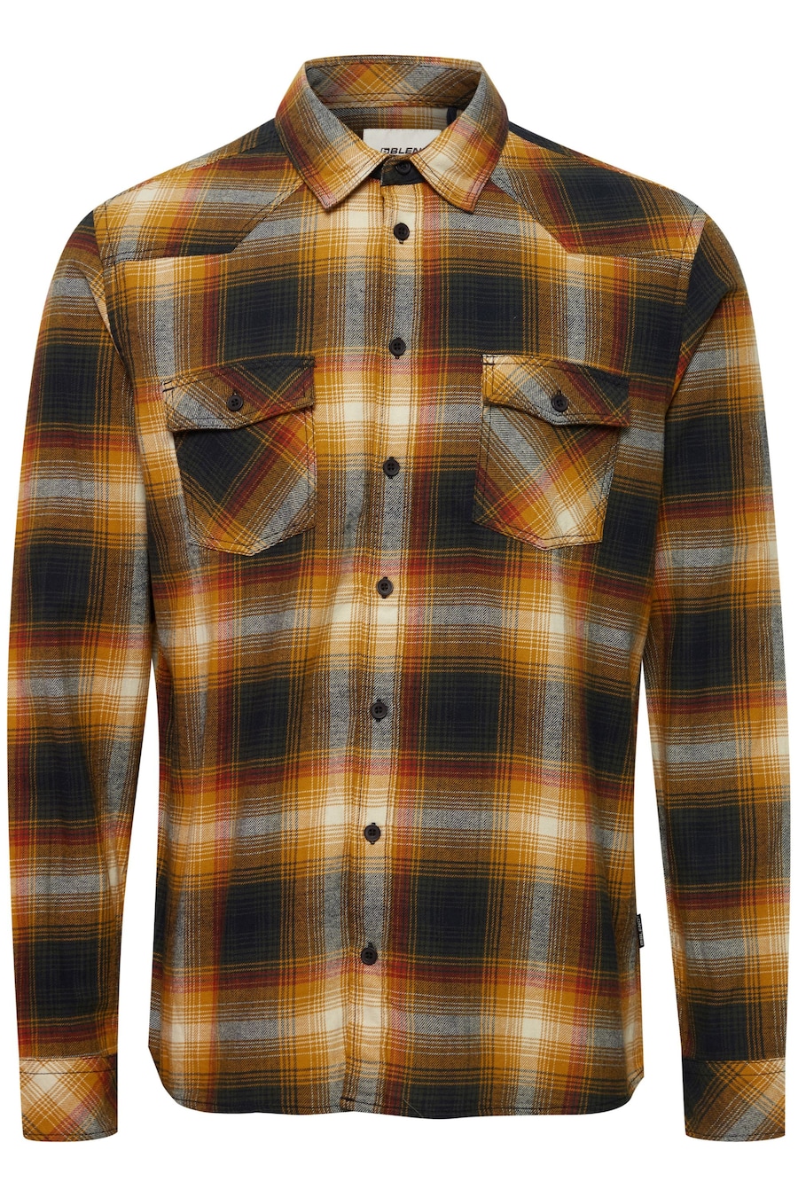 Рубашка на пуговицах классического кроя BLEND, черный
Рубашка на пуговицах классического кроя BLEND, черный