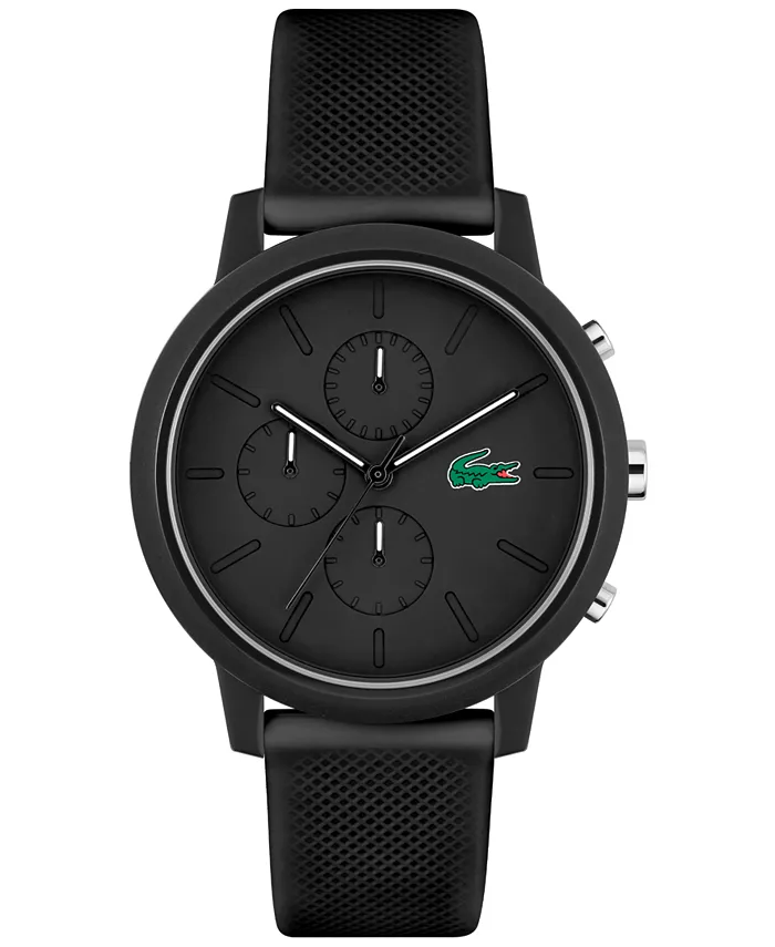 Мужские часы L 12.12 Chrono Black с силиконовым ремешком, 43 мм Lacoste
Мужские часы L 12.12 Chrono Black с силиконовым ремешком, 43 мм Lacoste