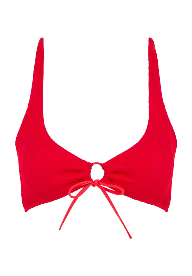 Треугольный верх бикини со шнуровкой Chantelle, красный
Треугольный верх бикини со шнуровкой Chantelle, красный