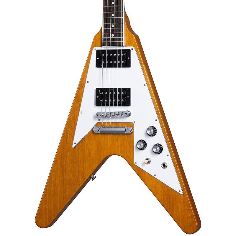 Электрогитара Gibson 70s Flying V Electric Guitar - Antique Natural
Электрогитара Gibson 70s Flying V Electric Guitar - Antique Natural