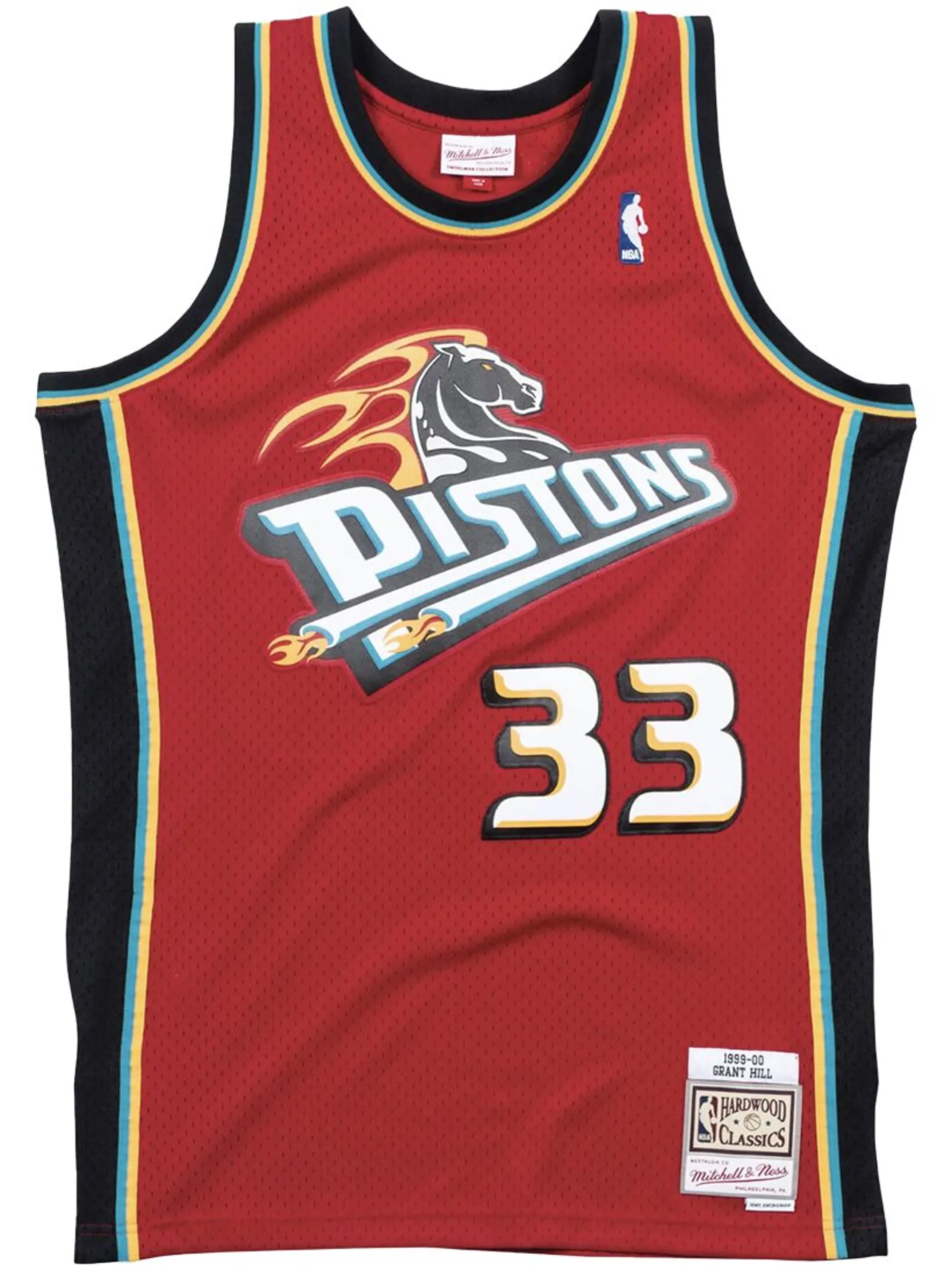 Топ Detroit Pistons Alternate 1999-00 Grant Hill Mitchell & Ness, красный
Топ Detroit Pistons Alternate 1999-00 Grant Hill Mitchell & Ness, красный