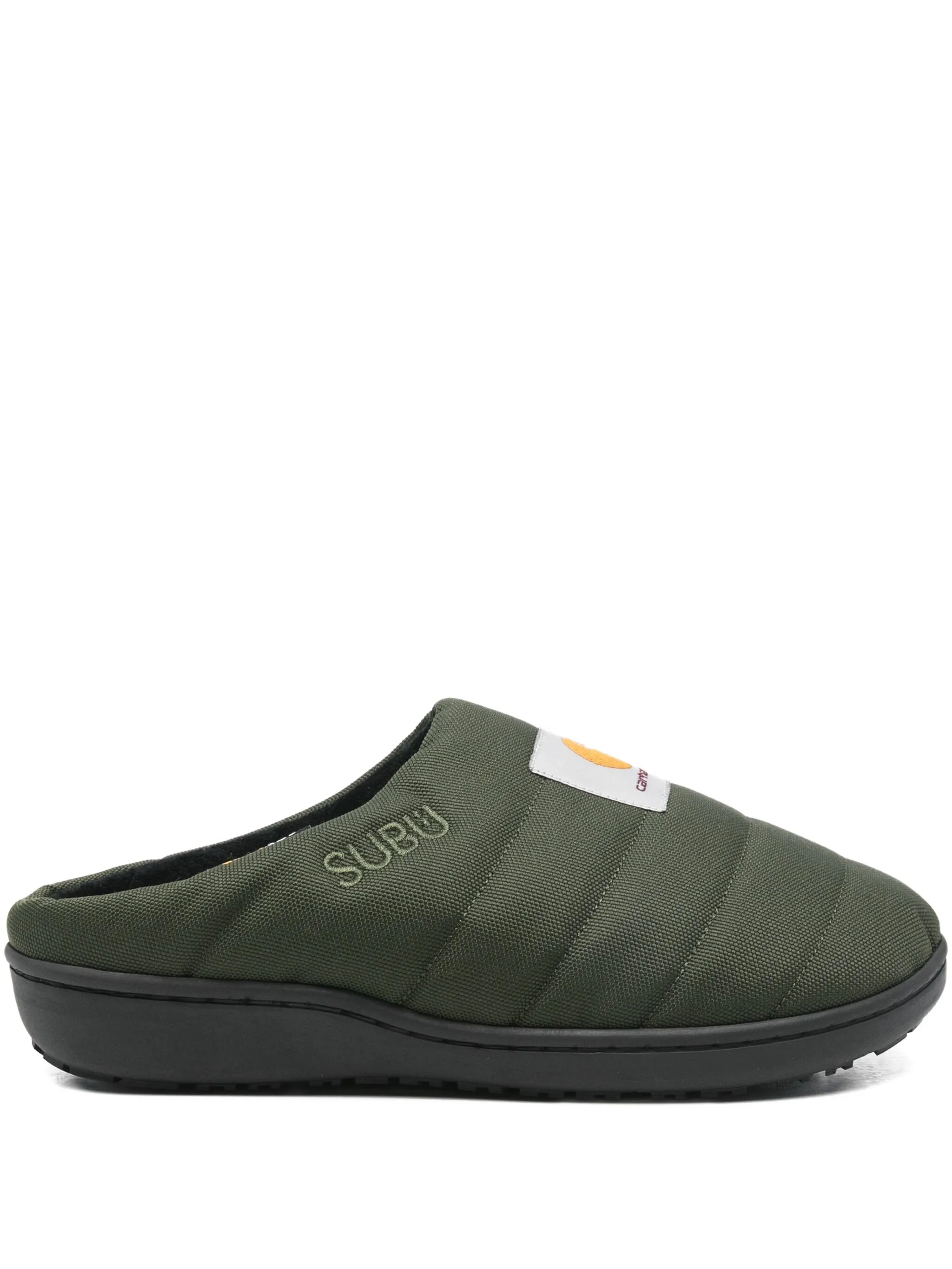 Слиперы с логотипом из коллаборации с Subu Carhartt Wip, зеленый
Слиперы с логотипом из коллаборации с Subu Carhartt Wip, зеленый