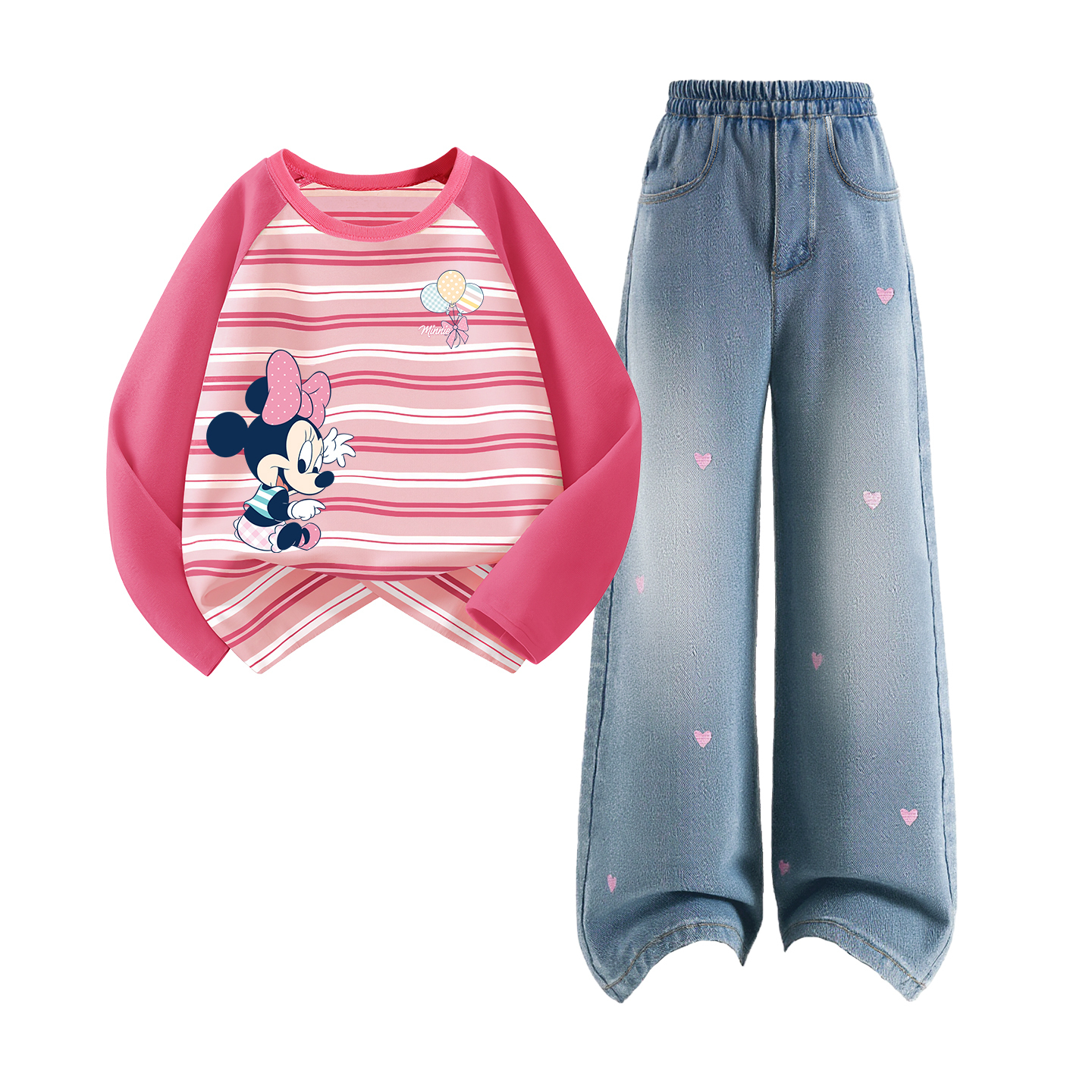 Детская повседневная спортивная одежда Disney, фуксия
Детская повседневная спортивная одежда Disney, фуксия