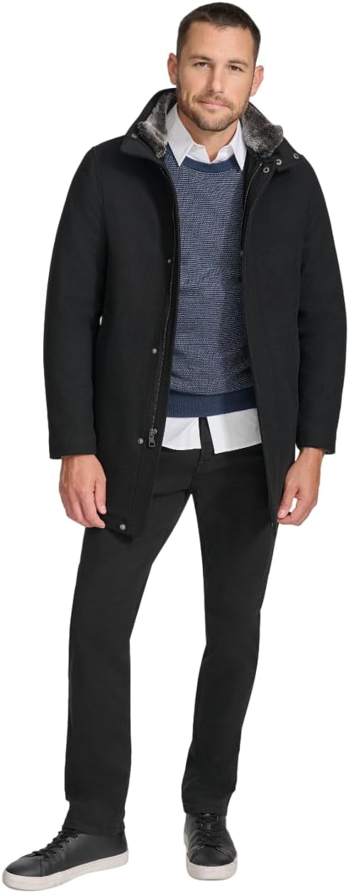 Мужская повседневная шерстяная куртка Calvin Klein Essential, Black
Мужская повседневная шерстяная куртка Calvin Klein Essential, Black