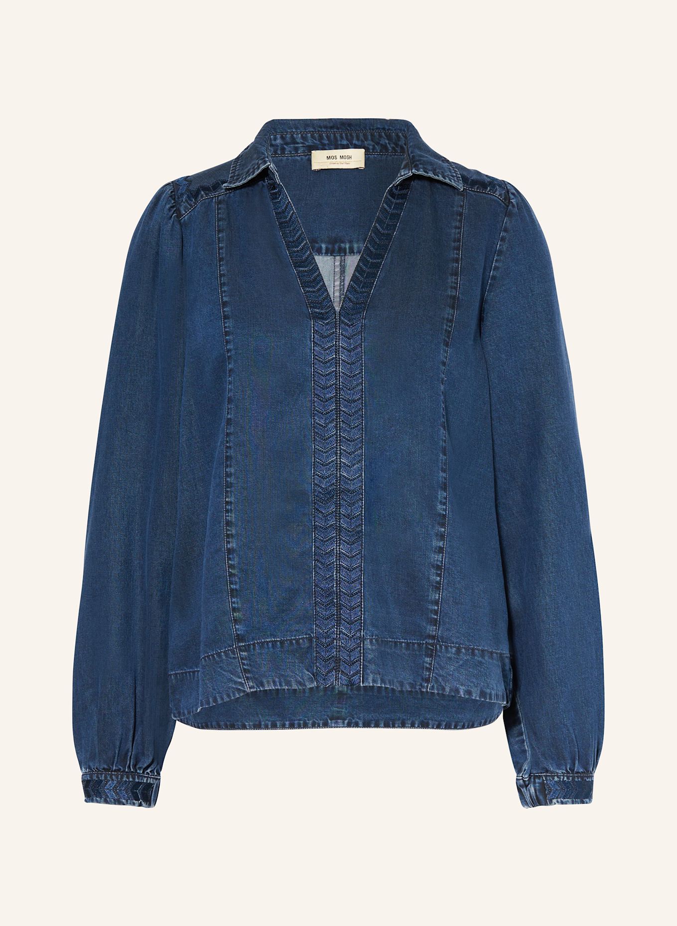 Джинсовая блузка mmfozi tenly Mos Mosh, синий
Джинсовая блузка mmfozi tenly Mos Mosh, синий