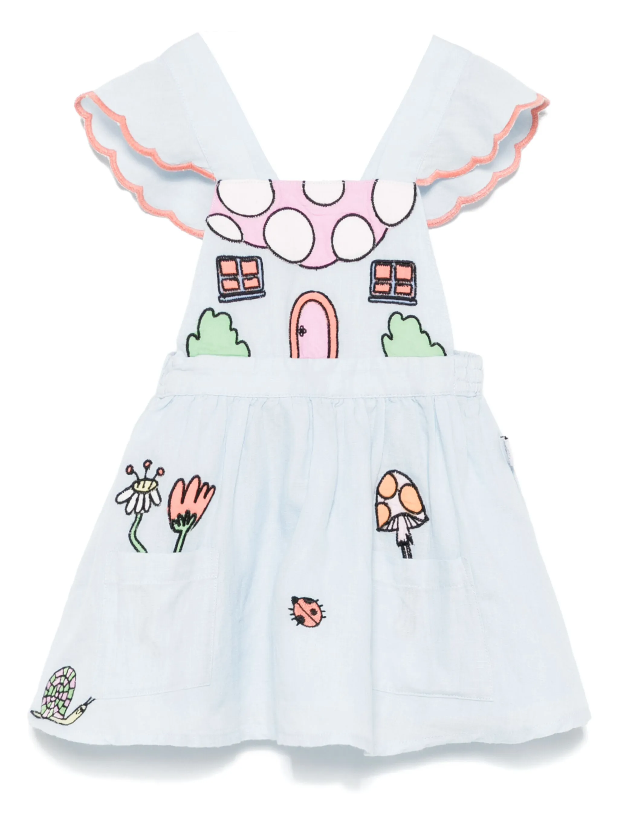 Платье с вышивкой Stella Mccartney Kids, синий
Платье с вышивкой Stella Mccartney Kids, синий
