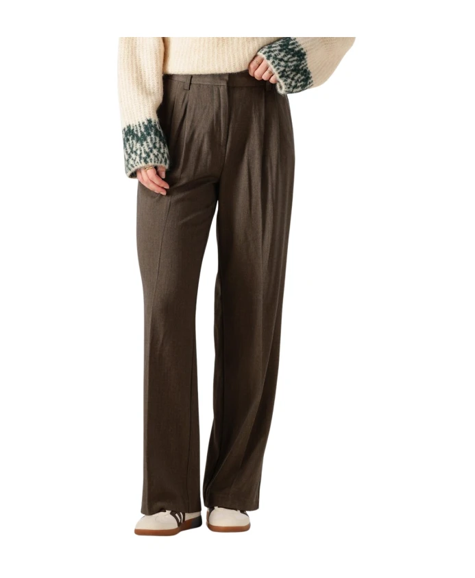 Брюки Objkara hw прямого кроя 142 Object, коричневый
Брюки Objkara hw прямого кроя 142 Object, коричневый