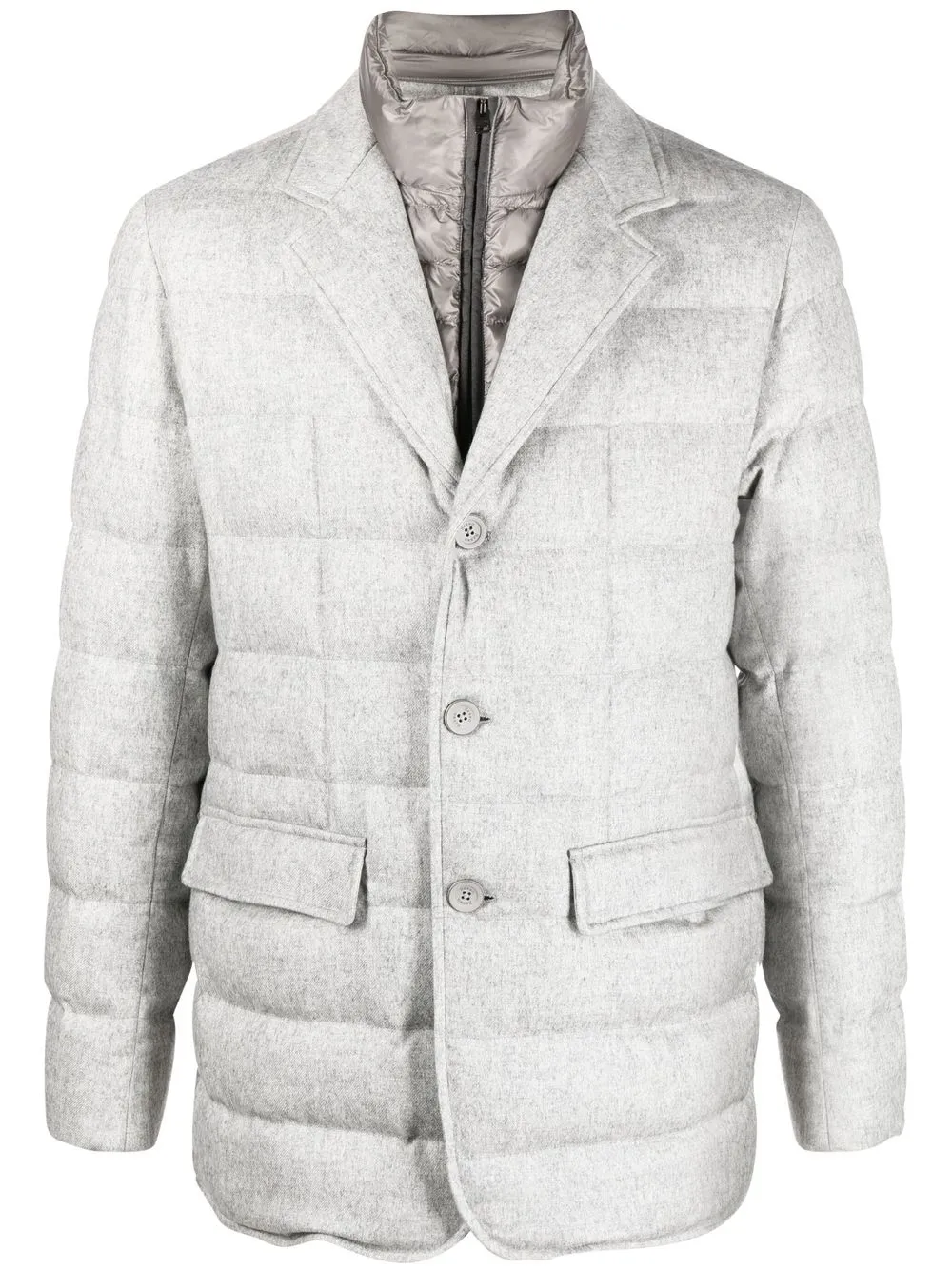 Дутый пиджак Herno, серый
Дутый пиджак Herno, серый