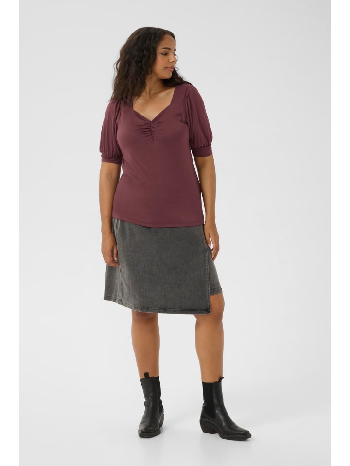 Футболка KCsissy облегающая, цвета Fudge KAFFE curve
Футболка KCsissy облегающая, цвета Fudge KAFFE curve