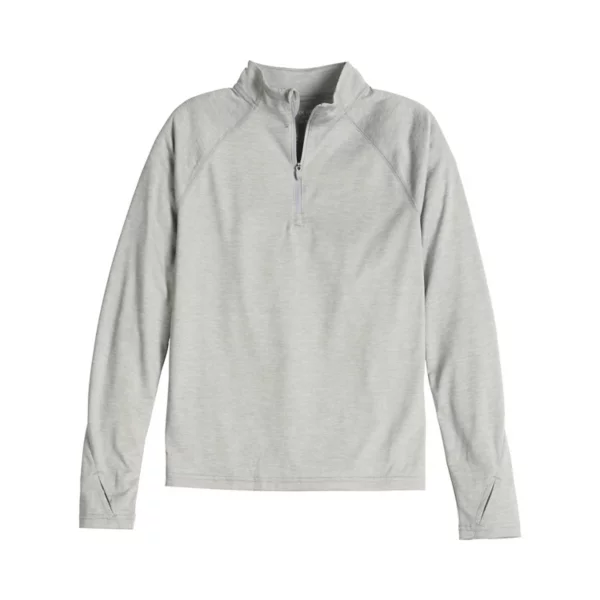 Пуловер из термобелья Dry Tek с застежкой-молнией на четверть оборота для мальчиков 8-20 лет, обычный и хаски Tek Gear, цвет silver spring
Пуловер из термобелья Dry Tek с застежкой-молнией на четверть оборота для мальчиков 8-20 лет, обычный и хаски Tek Gear, цвет silver spring