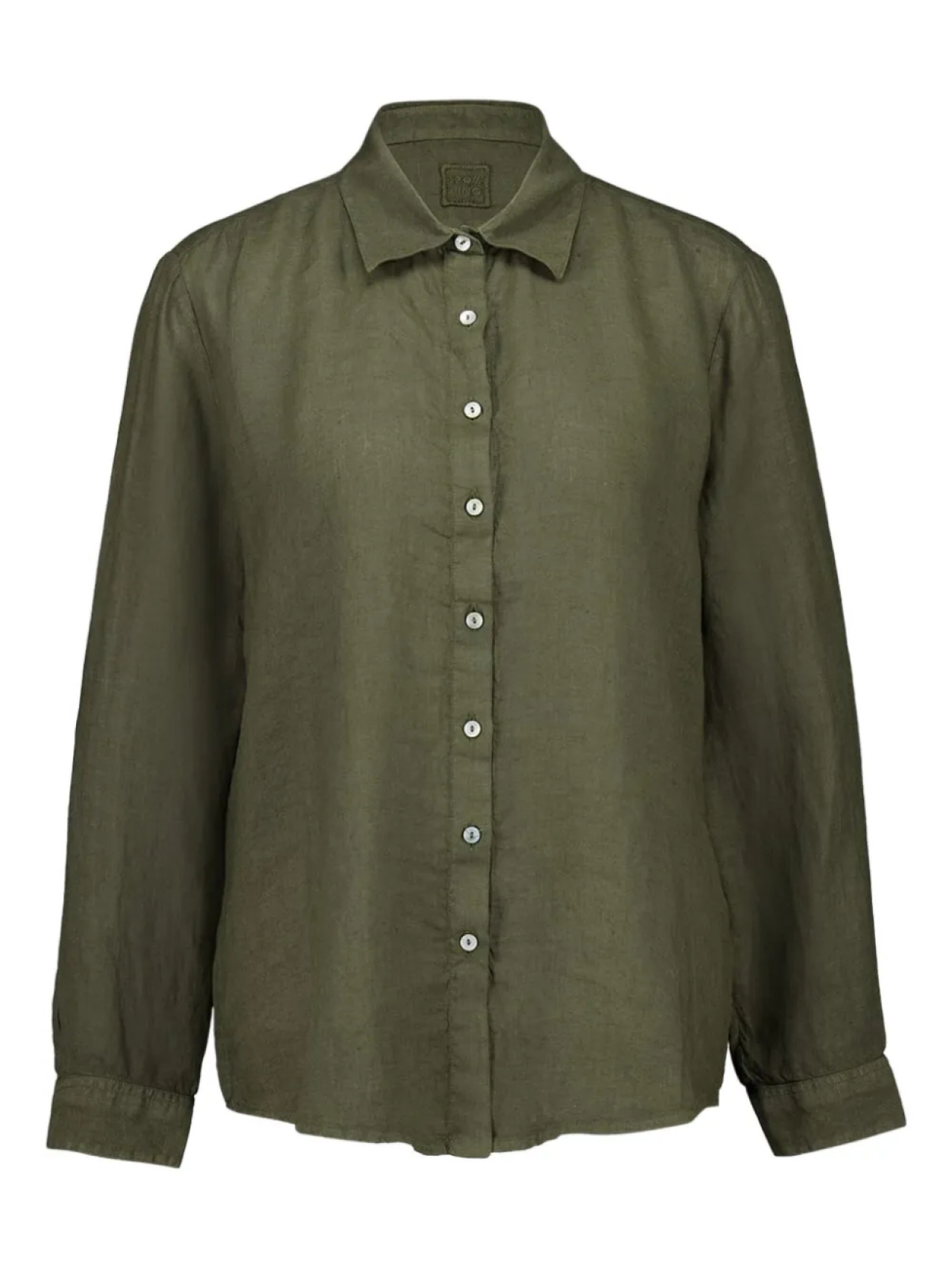 120% Lino льняная рубашка, зеленый
120% Lino льняная рубашка, зеленый