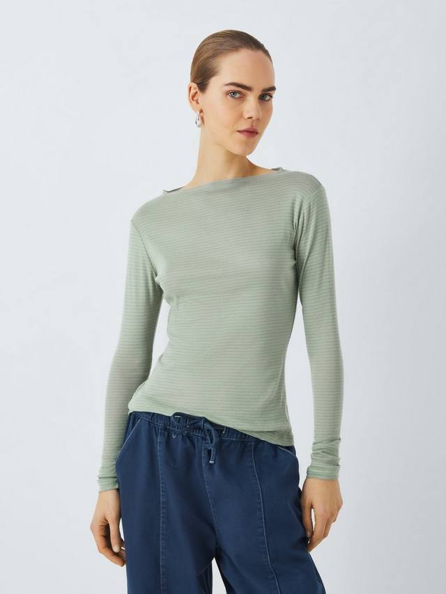 Топ из джерси в полоску AND/OR, цвет Green Stripe
Топ из джерси в полоску AND/OR, цвет Green Stripe