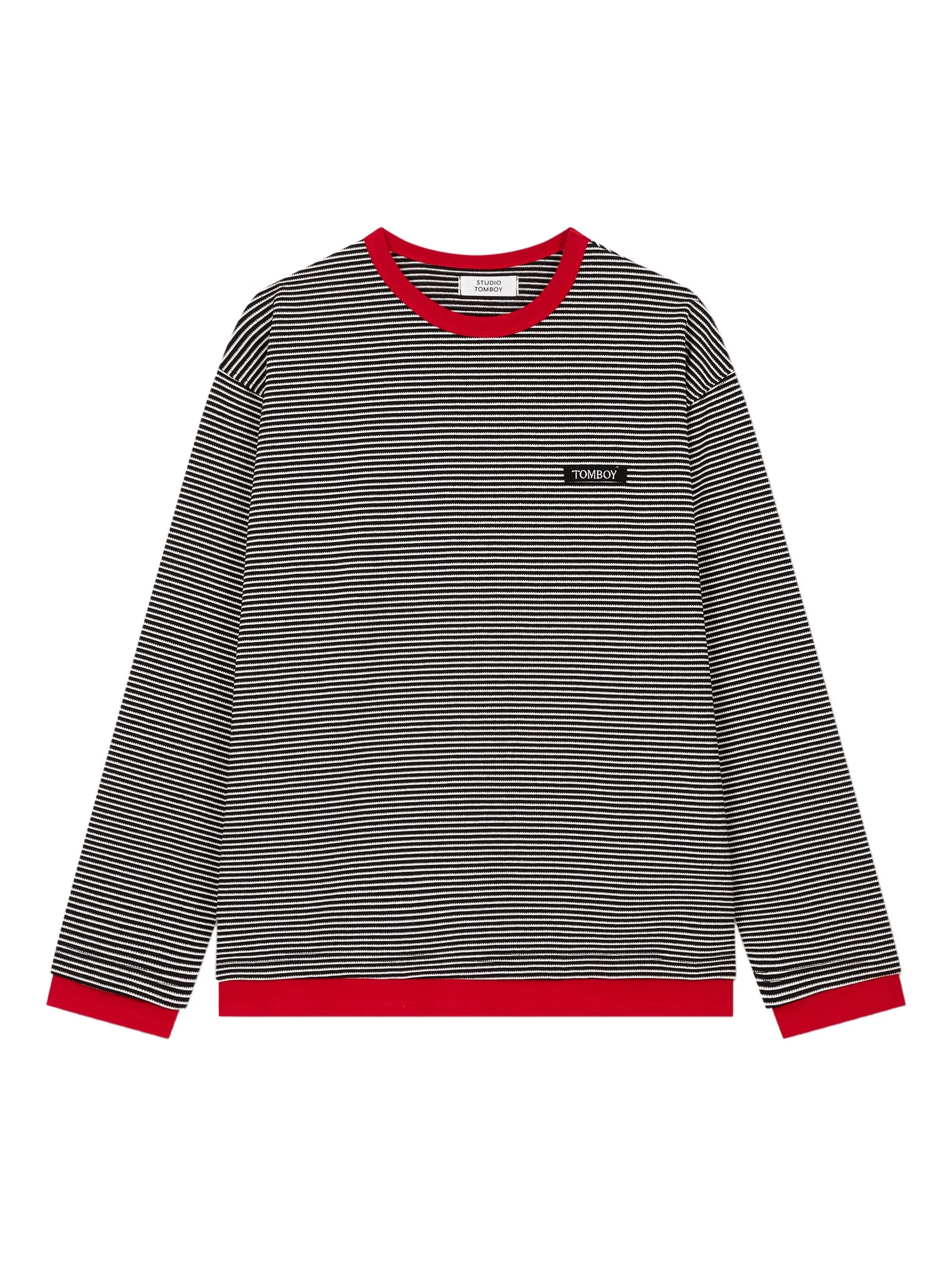 Футболка в полоску Tomboy, черный
Футболка в полоску Tomboy, черный