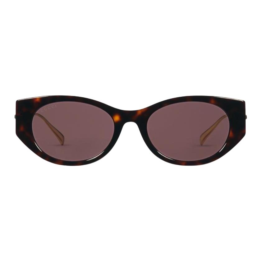 GUCCI Металлические ацетатные овальные солнцезащитные очки женские разноцветные, Dark Brown
GUCCI Металлические ацетатные овальные солнцезащитные очки женские разноцветные, Dark Brown
