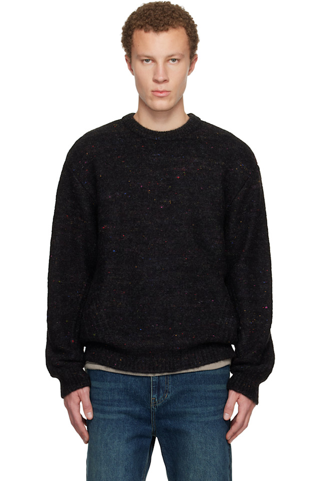 Свитер с круглым вырезом и строчкой Wooyoungmi, черный
Свитер с круглым вырезом и строчкой Wooyoungmi, черный