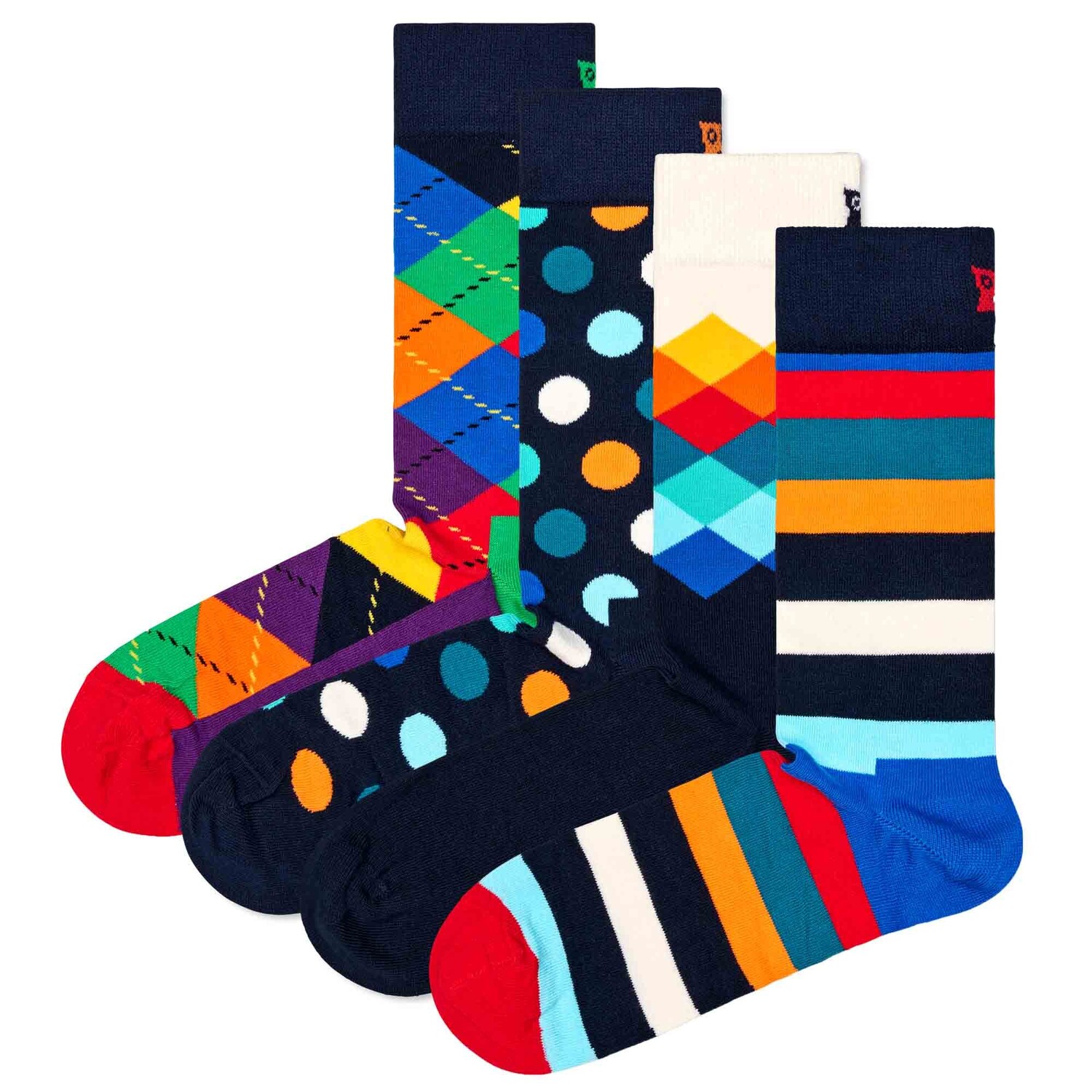 Носки Happy Socks 4 шт, темно синий
Носки Happy Socks 4 шт, темно синий