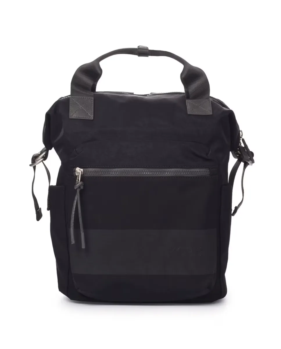 Женский многопозиционный широкий рюкзак черного цвета большого размера Kcb
Женский многопозиционный широкий рюкзак черного цвета большого размера Kcb