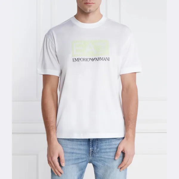 Футболка стандартного кроя Ea7, белый
Футболка стандартного кроя Ea7, белый