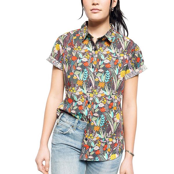 Классическая рубашка на пуговицах Wildfang, Oasis Multi
Классическая рубашка на пуговицах Wildfang, Oasis Multi