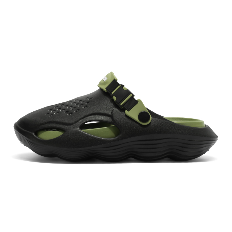 PLAY COBBLER Мужские быстросохнущие тапочки с закрытым носком EVA - черно-зеленые, цвет Black Green
PLAY COBBLER Мужские быстросохнущие тапочки с закрытым носком EVA - черно-зеленые, цвет Black Green