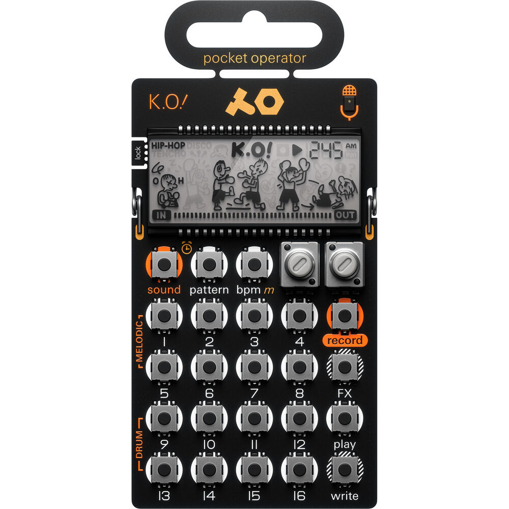 Синтезатор teenage engineering PO-33 KO Pocket Operator Micro 010AS033
Синтезатор teenage engineering PO-33 KO Pocket Operator Micro 010AS033