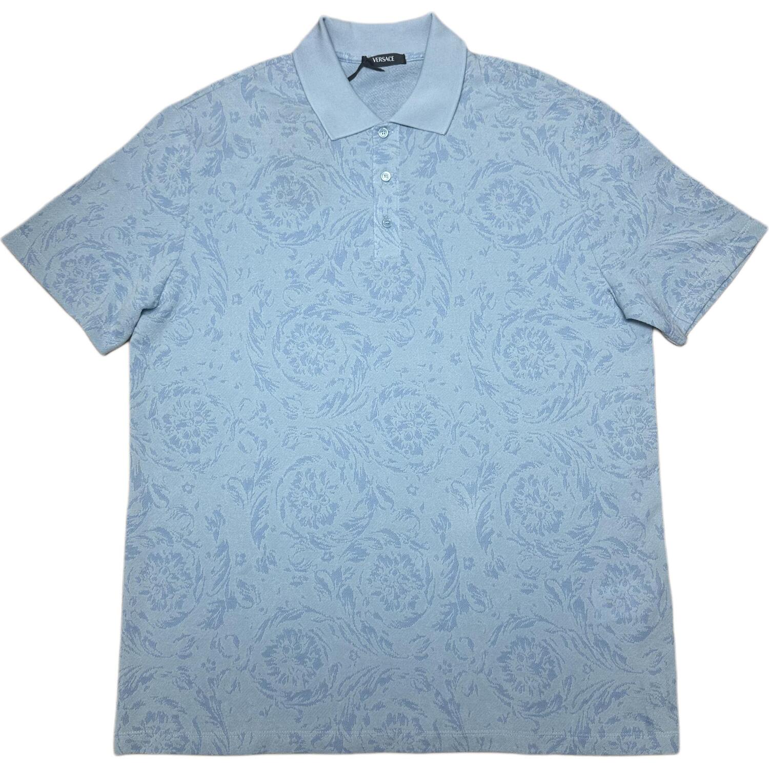 VERSACE Мужская синяя поло, Синий, VERSACE Мужская синяя поло
VERSACE Мужская синяя поло, Синий, VERSACE Мужская синяя поло