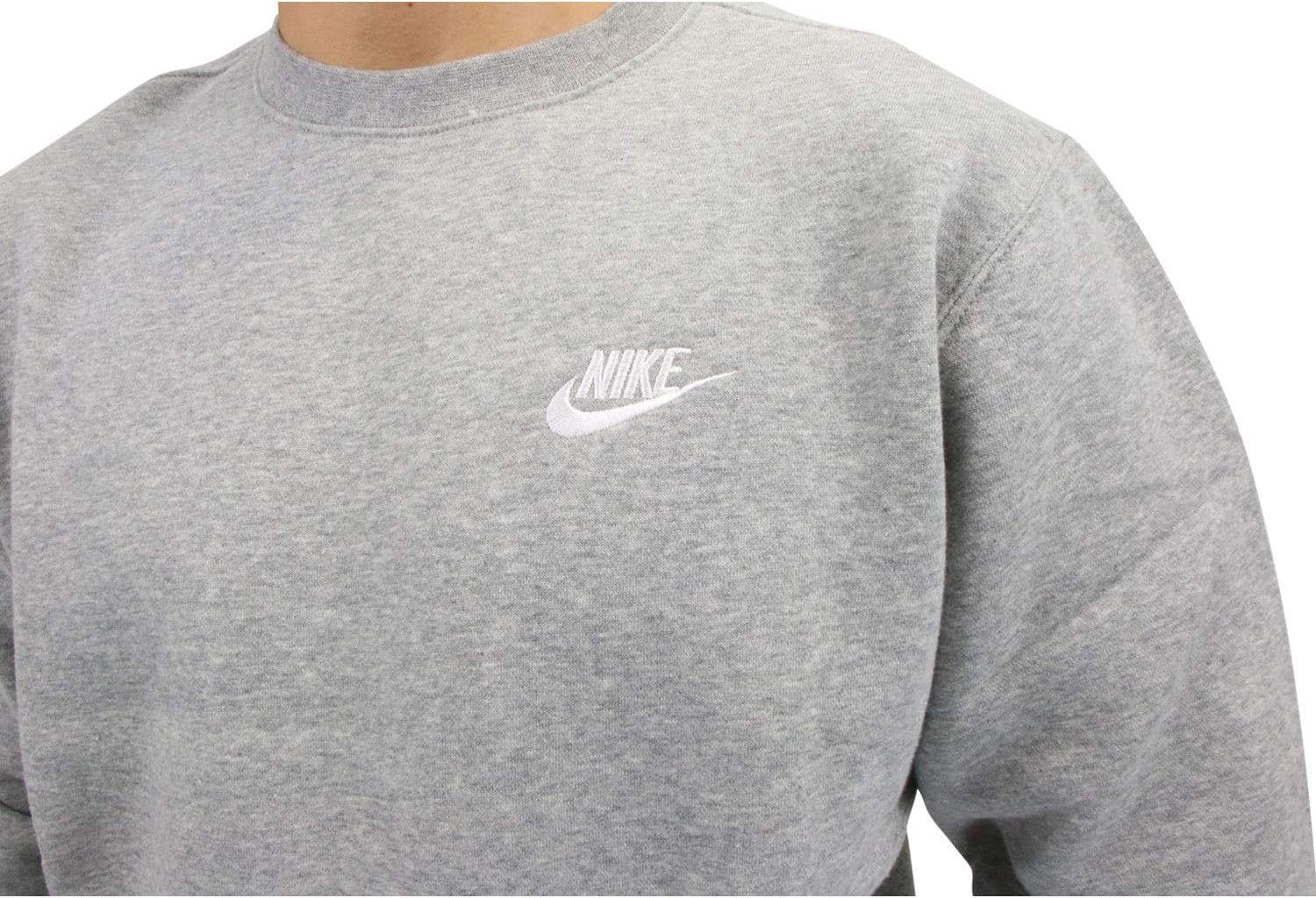 Nike NSW Club Crew Men, Dark Grey Heather/White
Nike NSW Club Crew Men, Dark Grey Heather/White