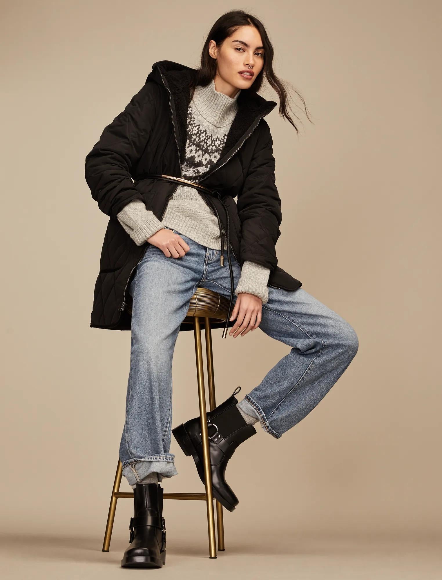 Lucky Brand Женская военная пуховая куртка, черный
Lucky Brand Женская военная пуховая куртка, черный