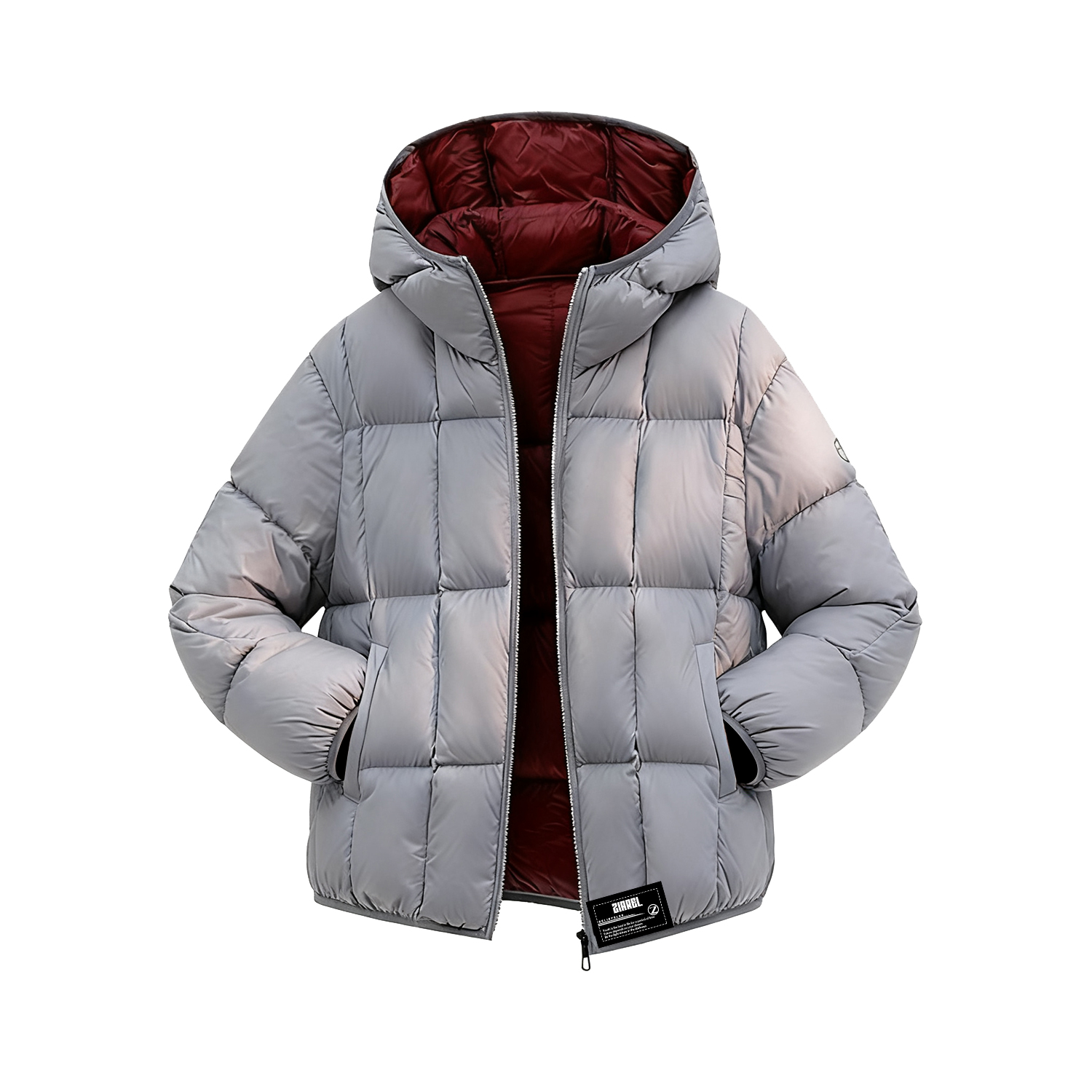 Пуховик Unisex Hooded Thickened ZIAREL, серый
Пуховик Unisex Hooded Thickened ZIAREL, серый