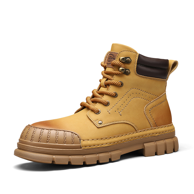 Dunnu Мужские ботинки Martin черно-коричневые на флисовой подкладке, цвет Brown Fleece-Lined 
Dunnu Мужские ботинки Martin черно-коричневые на флисовой подкладке, цвет Brown Fleece-Lined