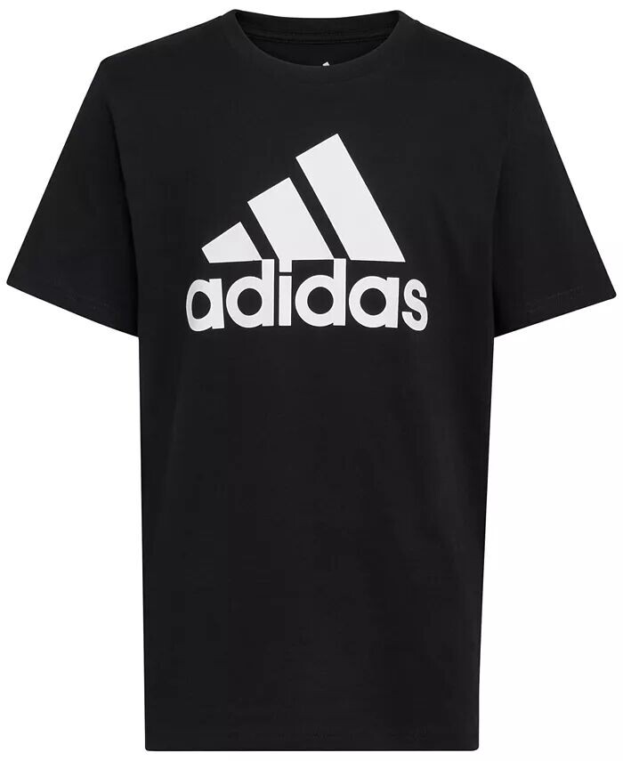 Хлопковая футболка с короткими рукавами и графическим логотипом для маленьких и маленьких мальчиков Adidas, красный
Хлопковая футболка с короткими рукавами и графическим логотипом для маленьких и маленьких мальчиков Adidas, красный